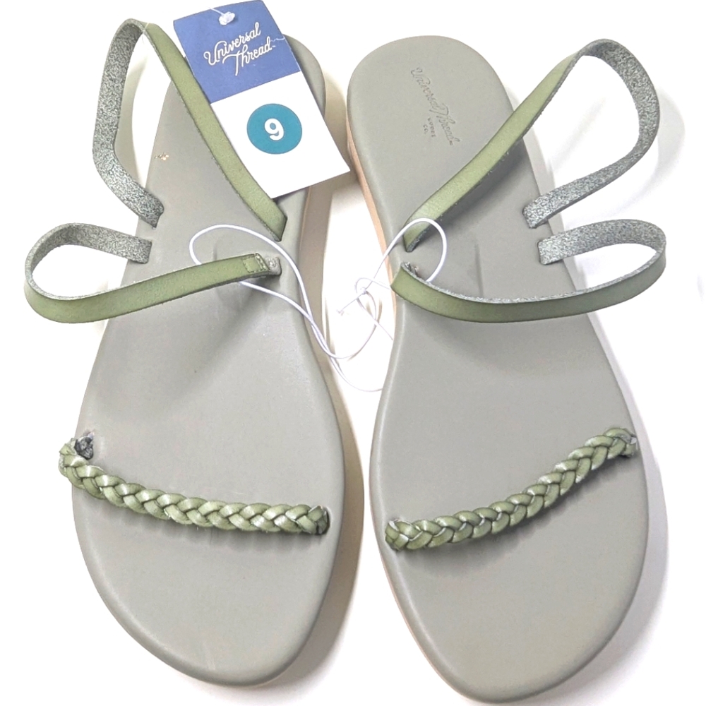 Universal Thread Sage Green Tommie Sandals. Size: 9